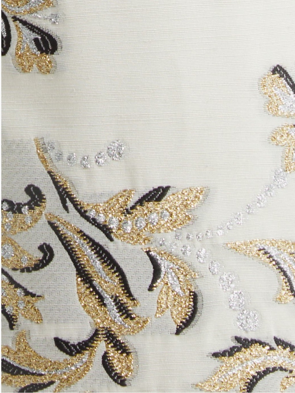 Carolina Herrera Trellis Jacquard Strapless Gown - Picture 6 of 6